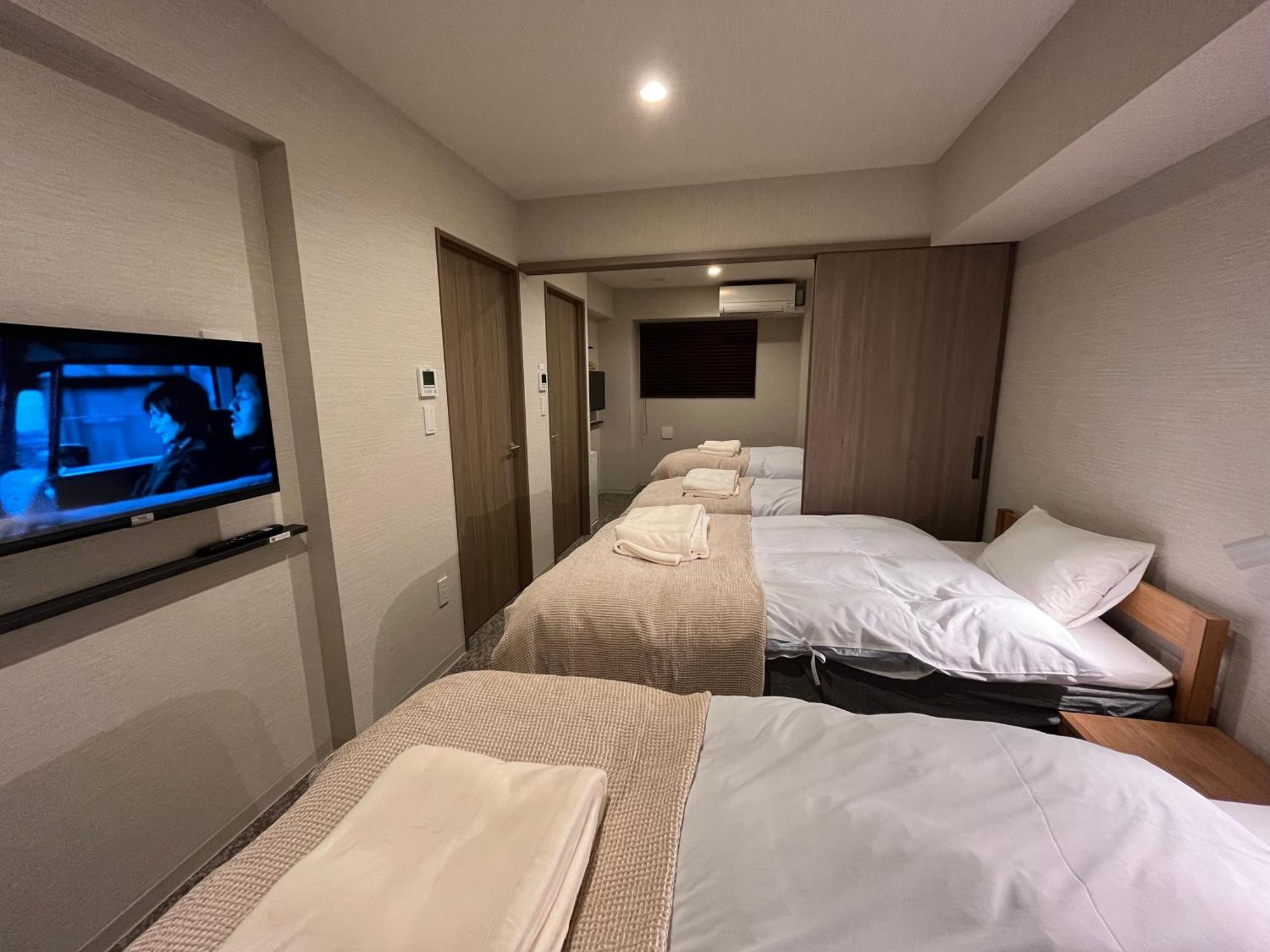 Klasso Tokyo Sumiyoshi Apartments Szoba fotó